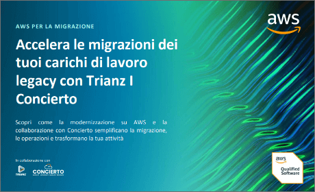 Accelera le migrazioni dei tuoi carichi di lavoro legacy con Trianz | Concierto 